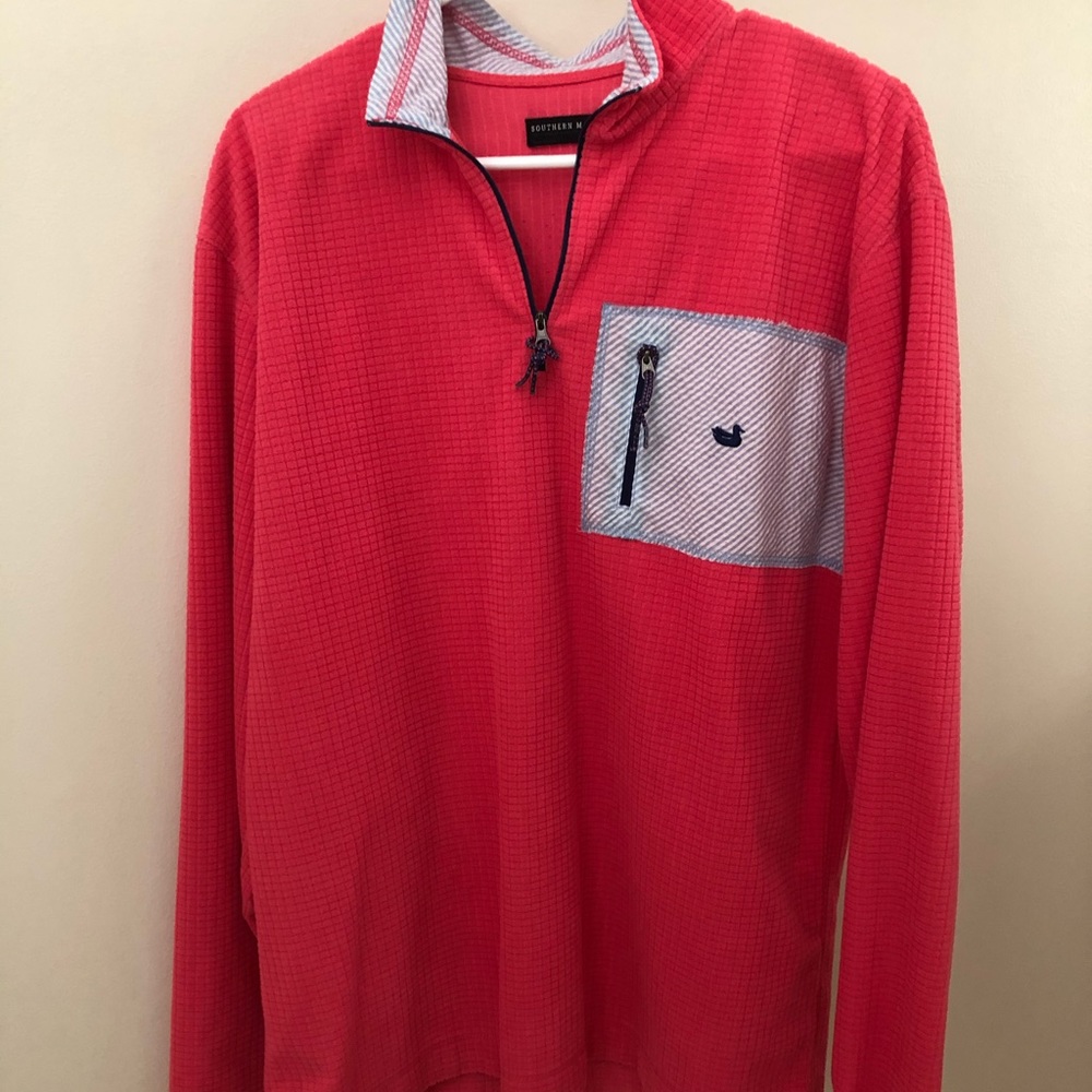 Southern Marsh FieldTec™ Dune Pullover Seersucker